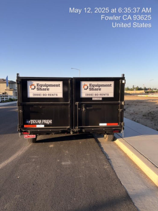 2025 TEXAS PRIDE TRAILERS DT714416KBP