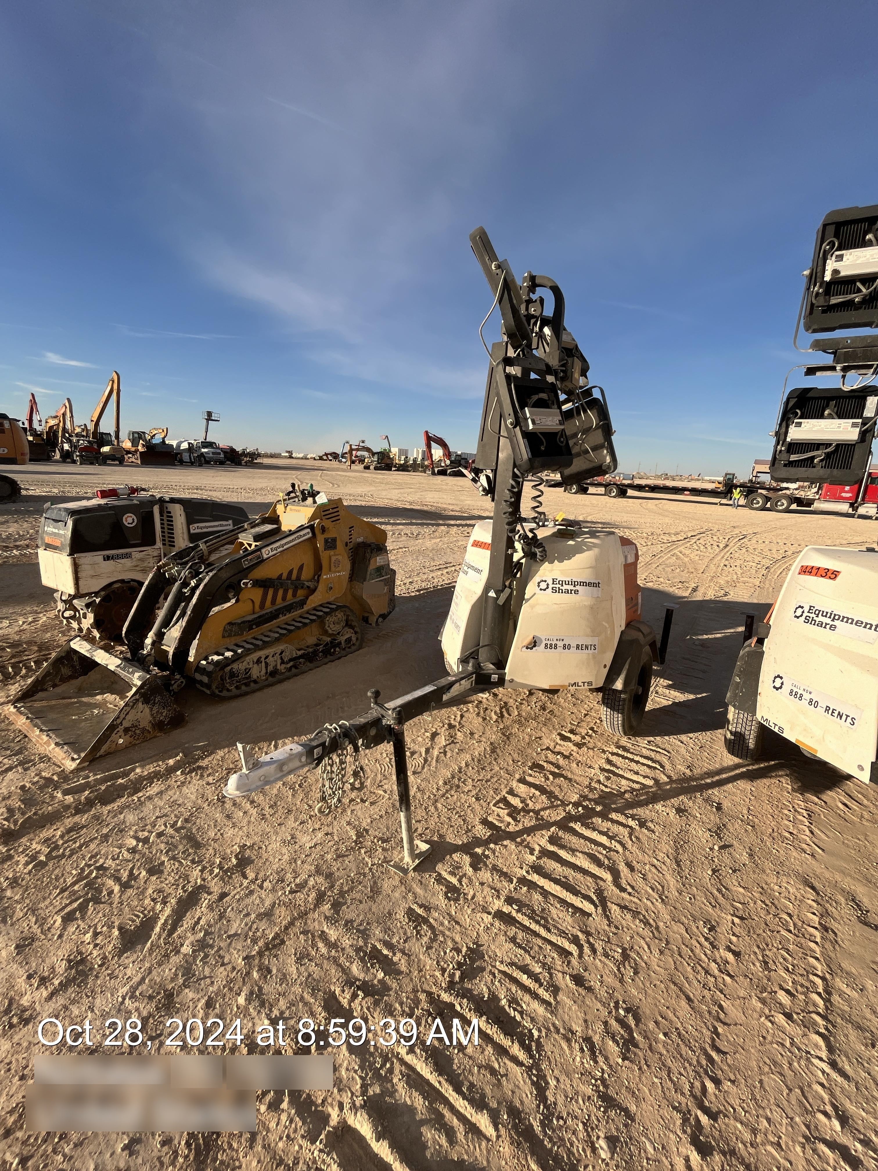 2023 Generac MLT2 Diesel, Flex Switch 120V Input, Powerzone Controller, (4) 320W LED Lights, 4kW Generator, 39.9 Gal Fuel Tank, 2" Ball, T3