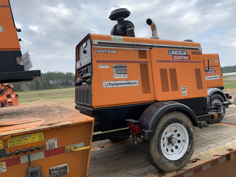 2022 Lincoln Electric Vantage 549X Crosslink Technology, Trailer Mounted, ES Decals, T3