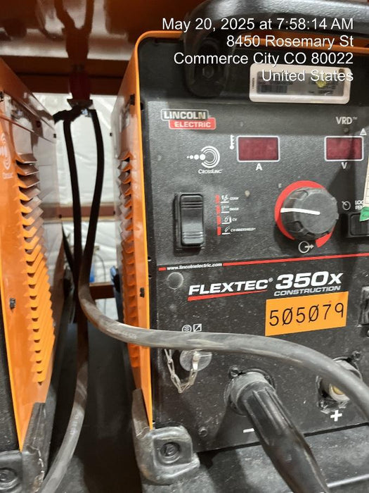 2025 LINCOLN ELECTRIC FLEXTEC 350X