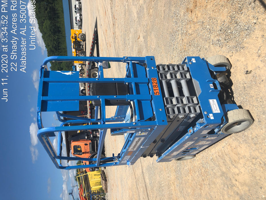 2019 Genie GS-1930 Fixed Rails with Chain Entry