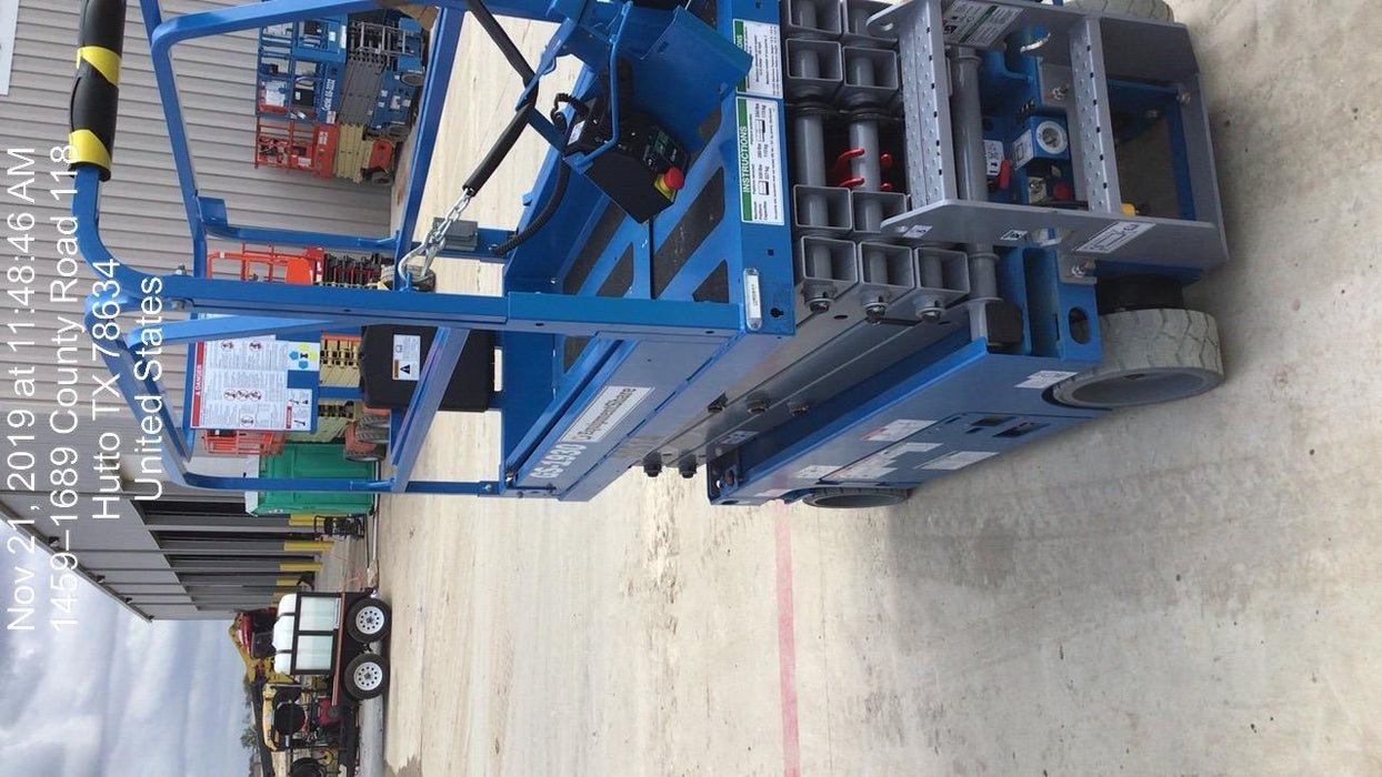 2019 Genie GS-1930 Fixed Rails with Chain Entry