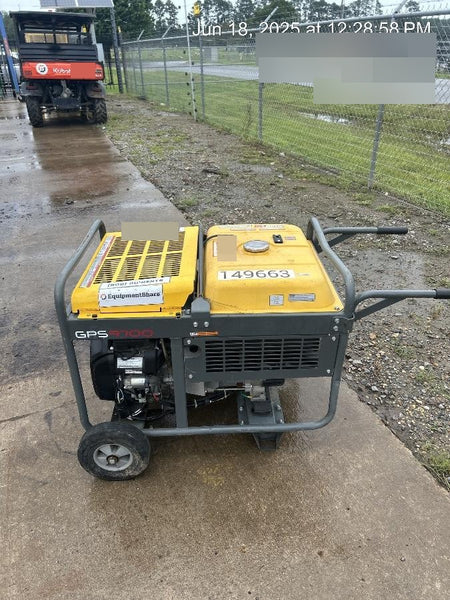 2020 Wacker Neuson GPS9700A GENERATOR,EPA,CSA,WHEEL KIT