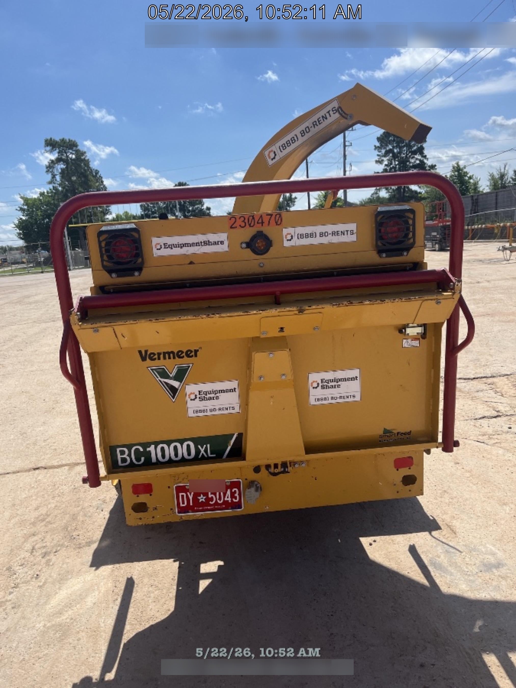 2021 VERMEER BC1000XL Diesel