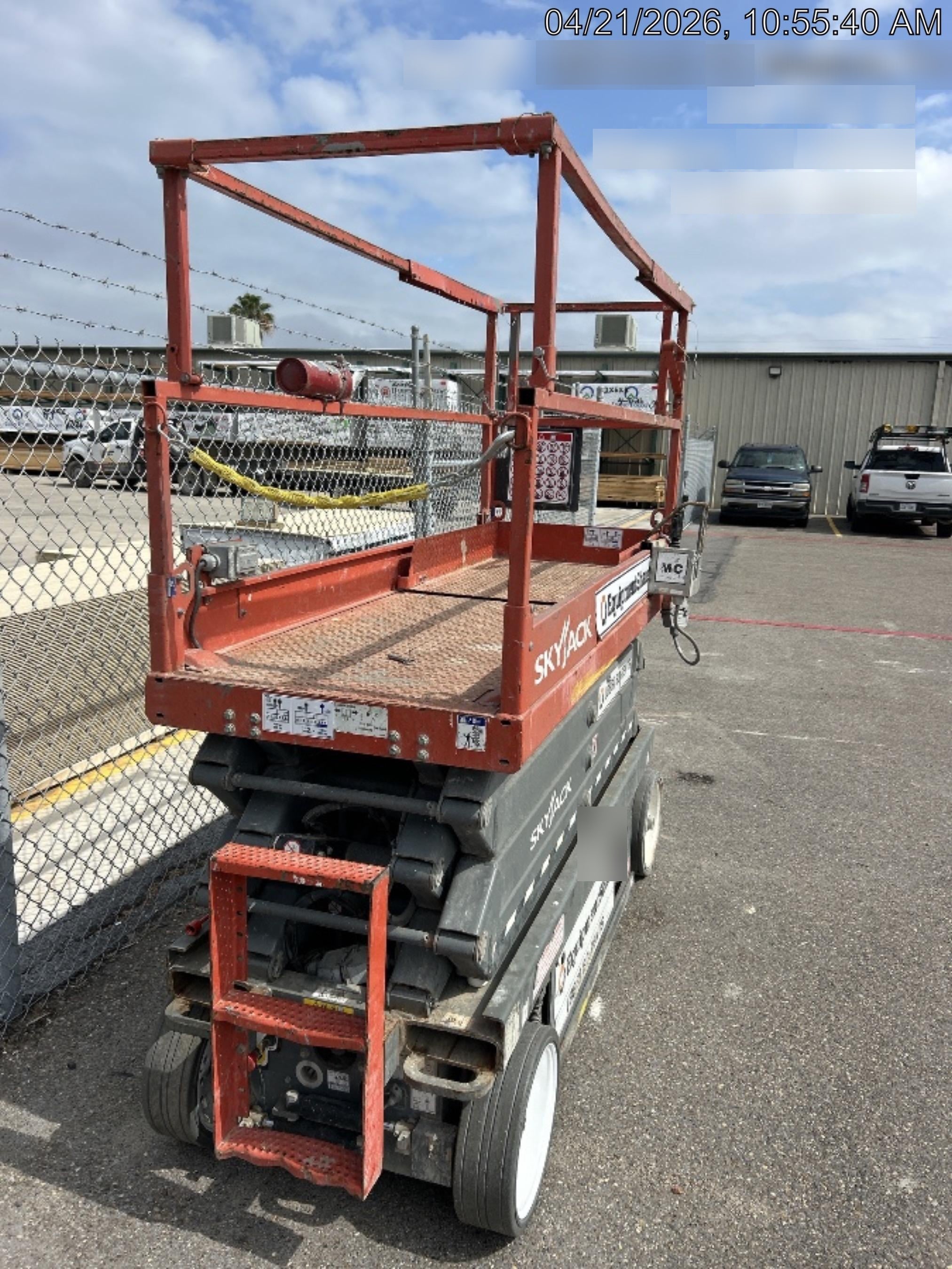 2019 Skyjack SJIII-3226 Standard Options, Trojan Batteries