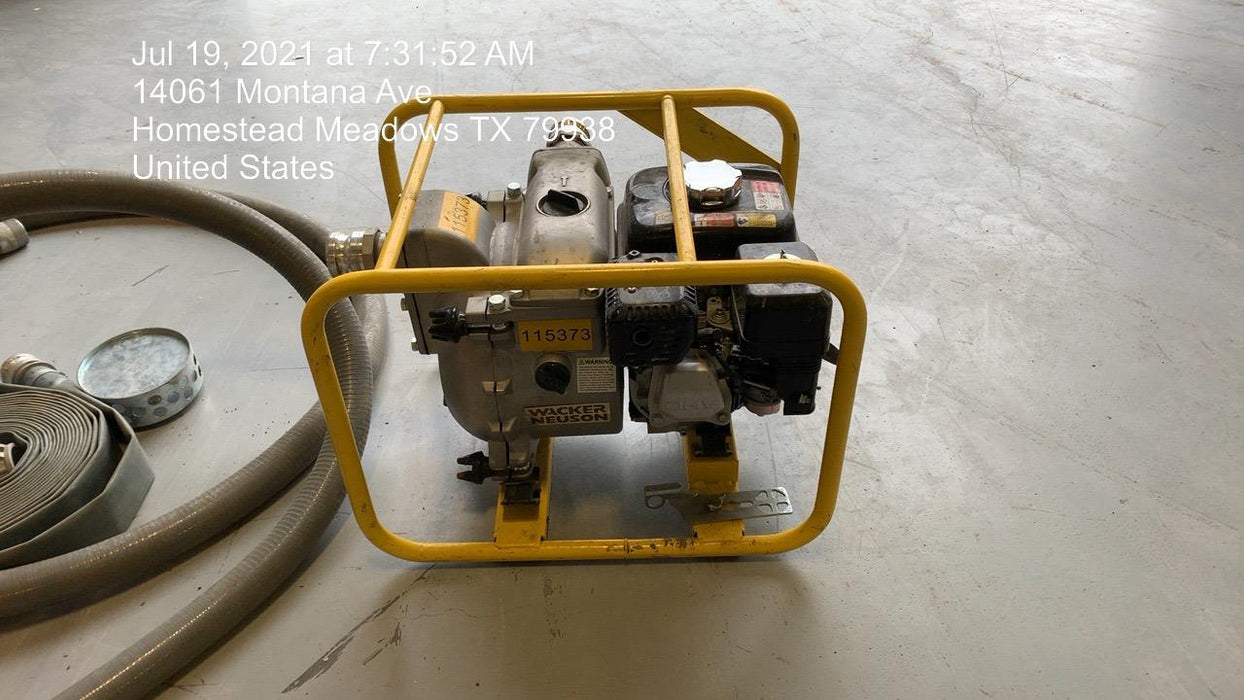 2020 WACKER NEUSON PT2A