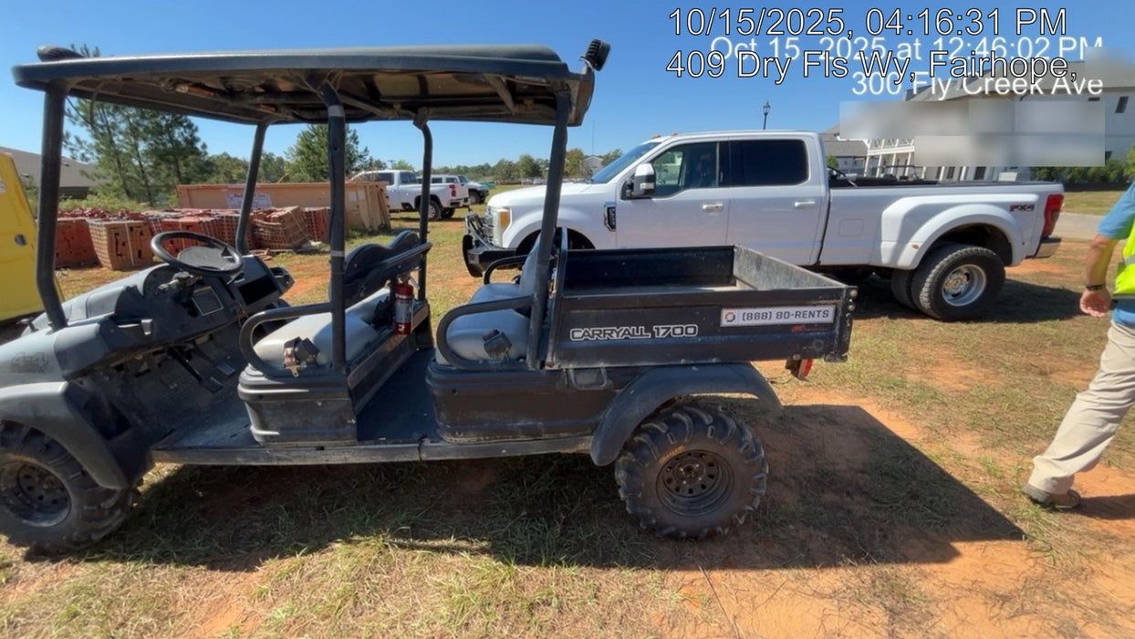 2021 Club Car CA1700D Canopy, Diesel, 4 Passenger