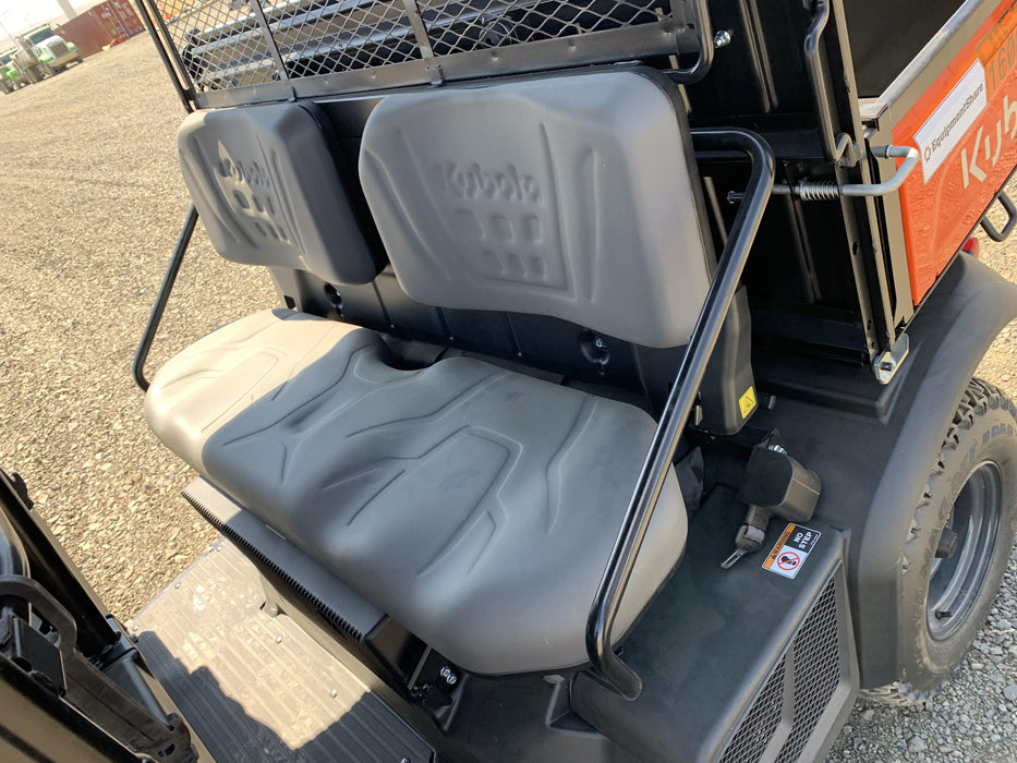 2021 Kubota RTV-X1140W-H Plastic Canopy, Windshield Acrylic Clear, LED Strobe Light, Wire Harness Kit, Back up Alarm