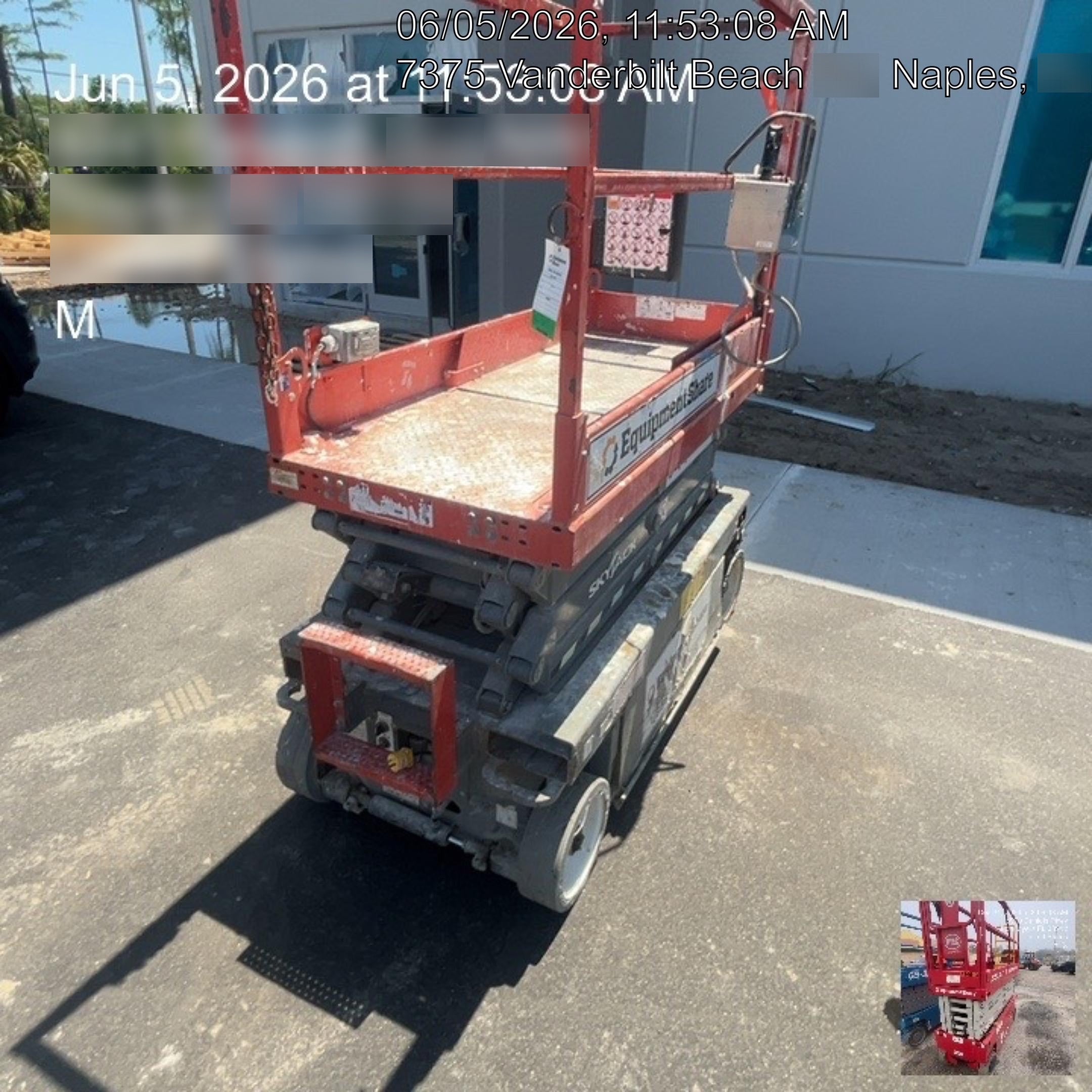 2019 Skyjack SJIII-3219 Standard Options, Trojan Batteries