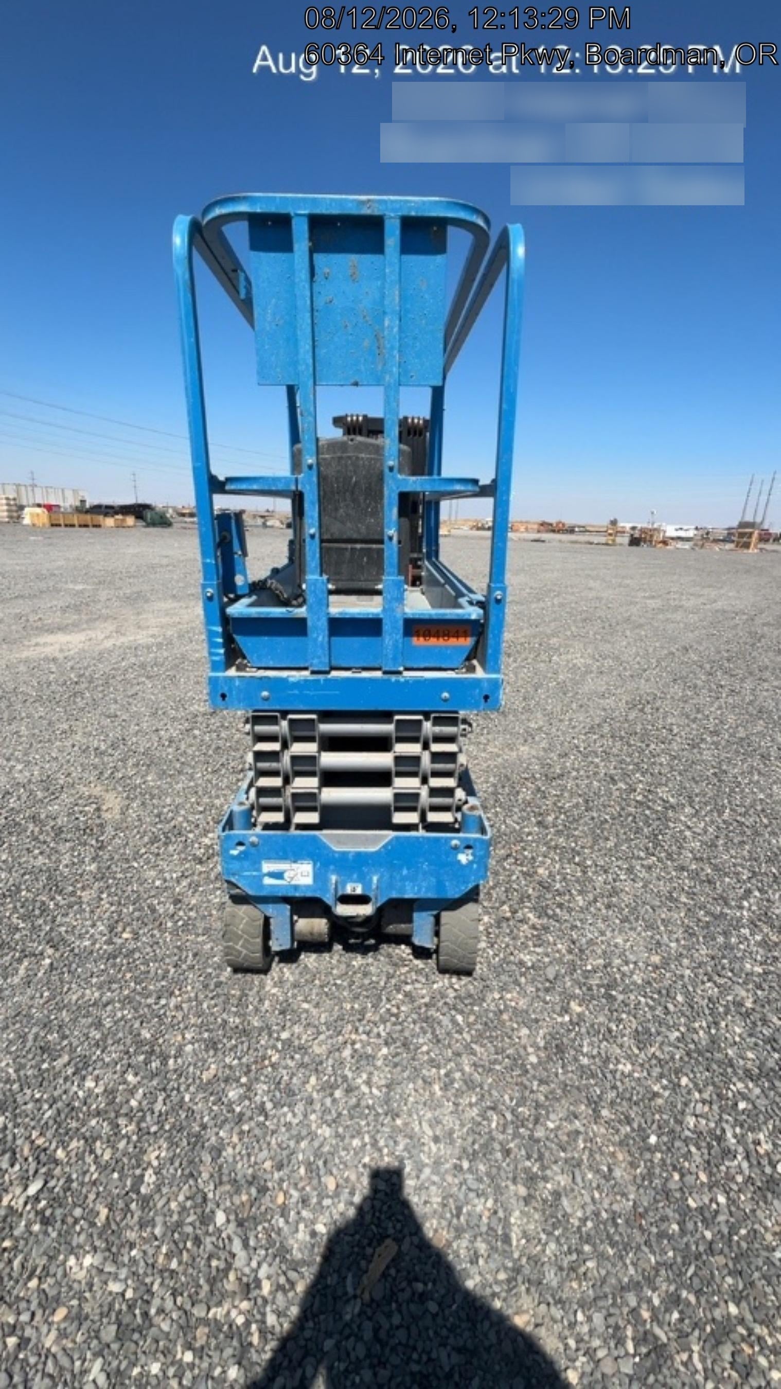 2020 Genie GS-1930 Standard Machine, 800W Inverter