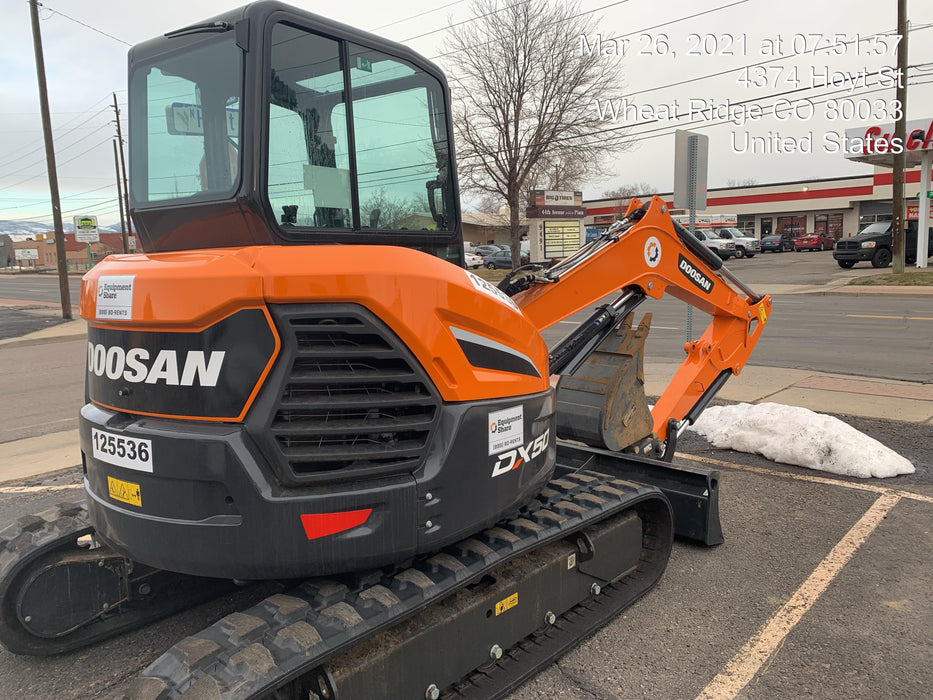 2021 DOOSAN DX50-5
