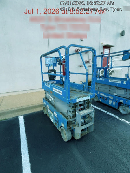2019 Genie GS-1930 Fixed Rails with Chain Entry