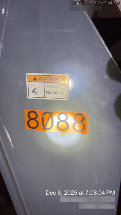 2018 Manitou MTA10055 Manitou MTA 10055 w/Open ROPS, Work Lights/Strobe, Aux Hyd, Solid Tires, Lift Hook, 66" Carriage, 60" Forks