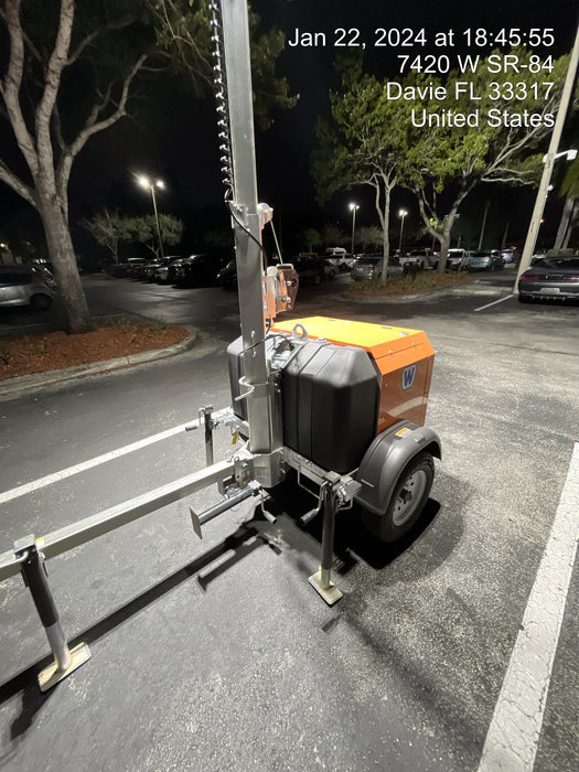 2023 Wanco WLTT-4MM4K Diesel, Deep Sea Controller, Shore Power Plug, Auto Start, (4) 350W LED Floodlights, 4kW Generator, 60 Gal Fuel Tank, 2" Ball, T3