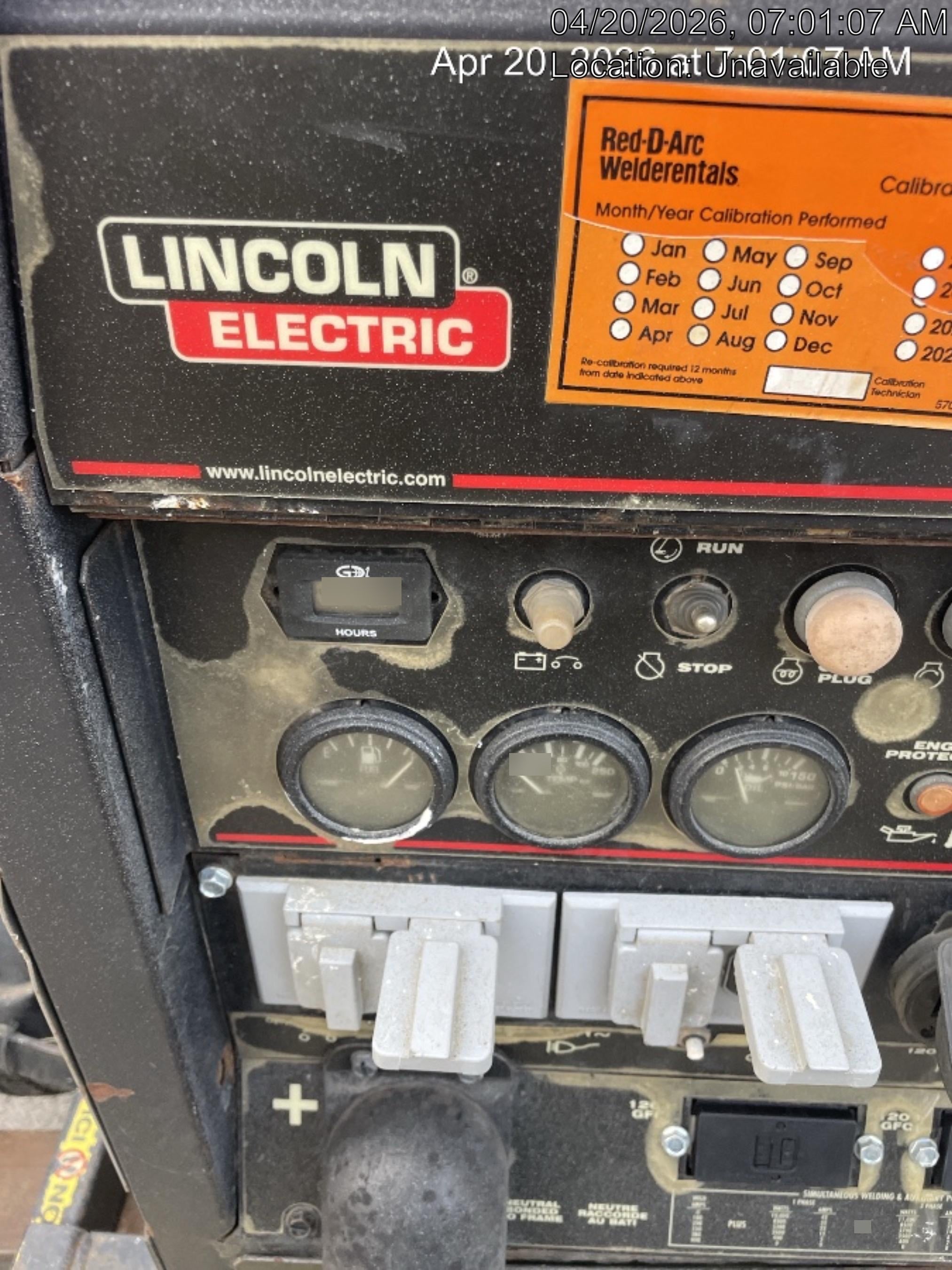 2019 LINCOLN ELECTRIC Vantage 322