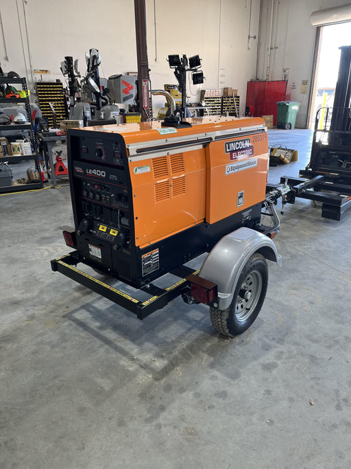 2022 Lincoln Electric LE400 Kubota V1505, Trlr, Cable Rack, Light Kit, ES Decals, T3