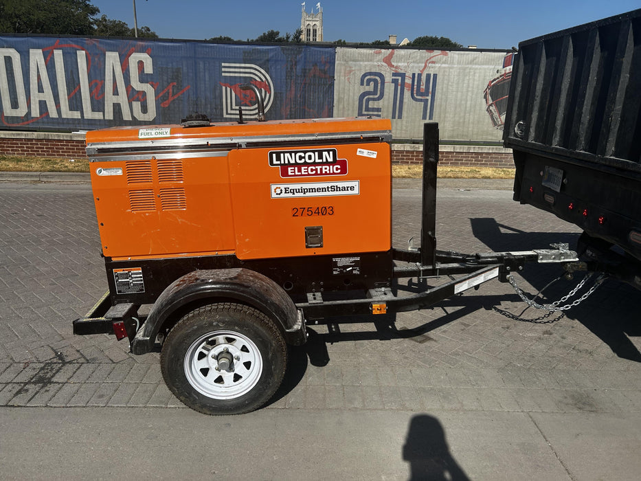 2022 Lincoln Electric LE400 Kubota V1505, Trlr, Cable Rack, Light Kit, ES Decals, T3