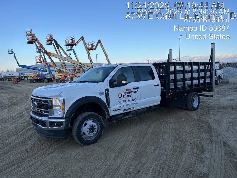 2024 FORD F550 Stake Bed - Rental