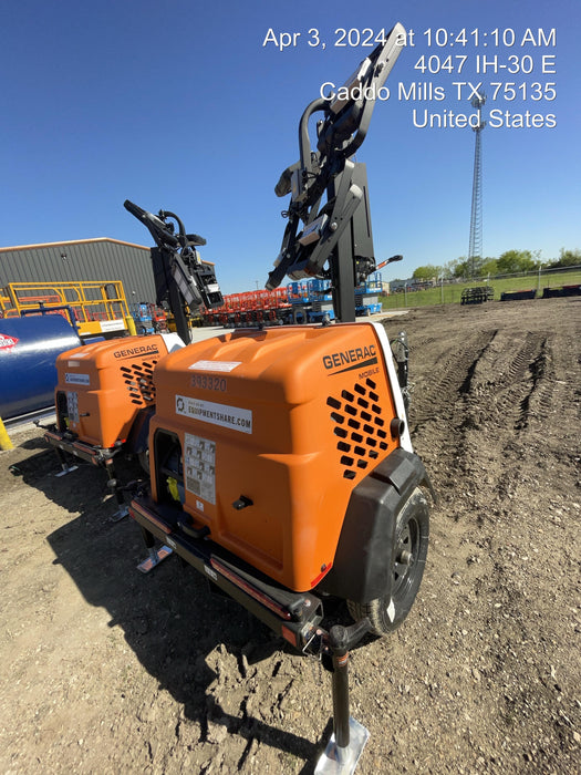 2024 Generac MLT2 Diesel, Flex Switch 120V Input, Powerzone Controller, 
(4) 320W LED Lights, 4kW Generator, 39.9 Gal Fuel Tank, 2" Ball, T3