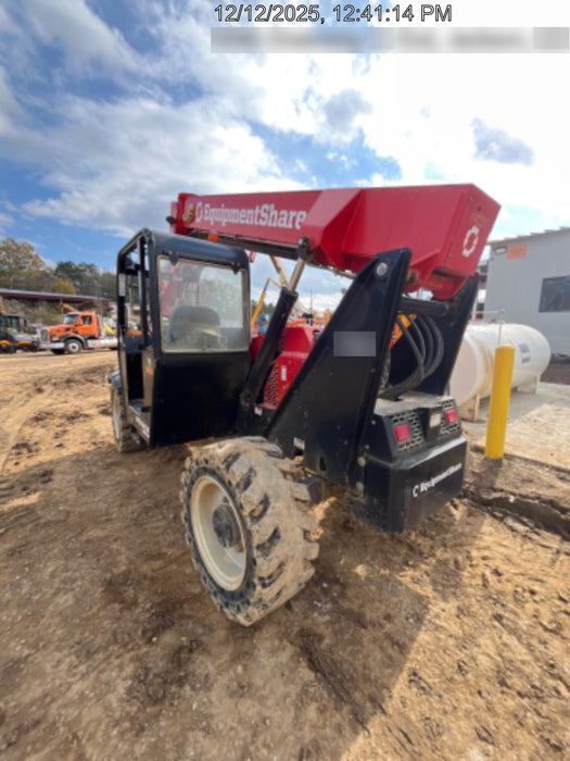 2019 Manitou MTA6034 Canopy, LED Work Lights, Solid Tires, Beacon, Auxiliary Hydraulics 48" Carriage and 48" Forks