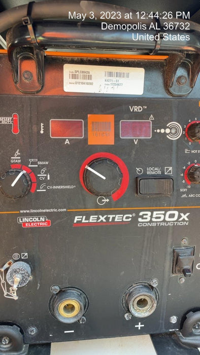 2021 LINCOLN ELECTRIC FLEXTEC 350X