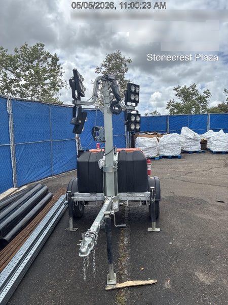 2024 Wanco WLTT-4MM4K Diesel, Deep Sea Controller, Shore Power Plug, Auto Start, (4) 350W LED Floodlights, 4kW Generator, 60 Gal Fuel Tank, 2" Ball, T3