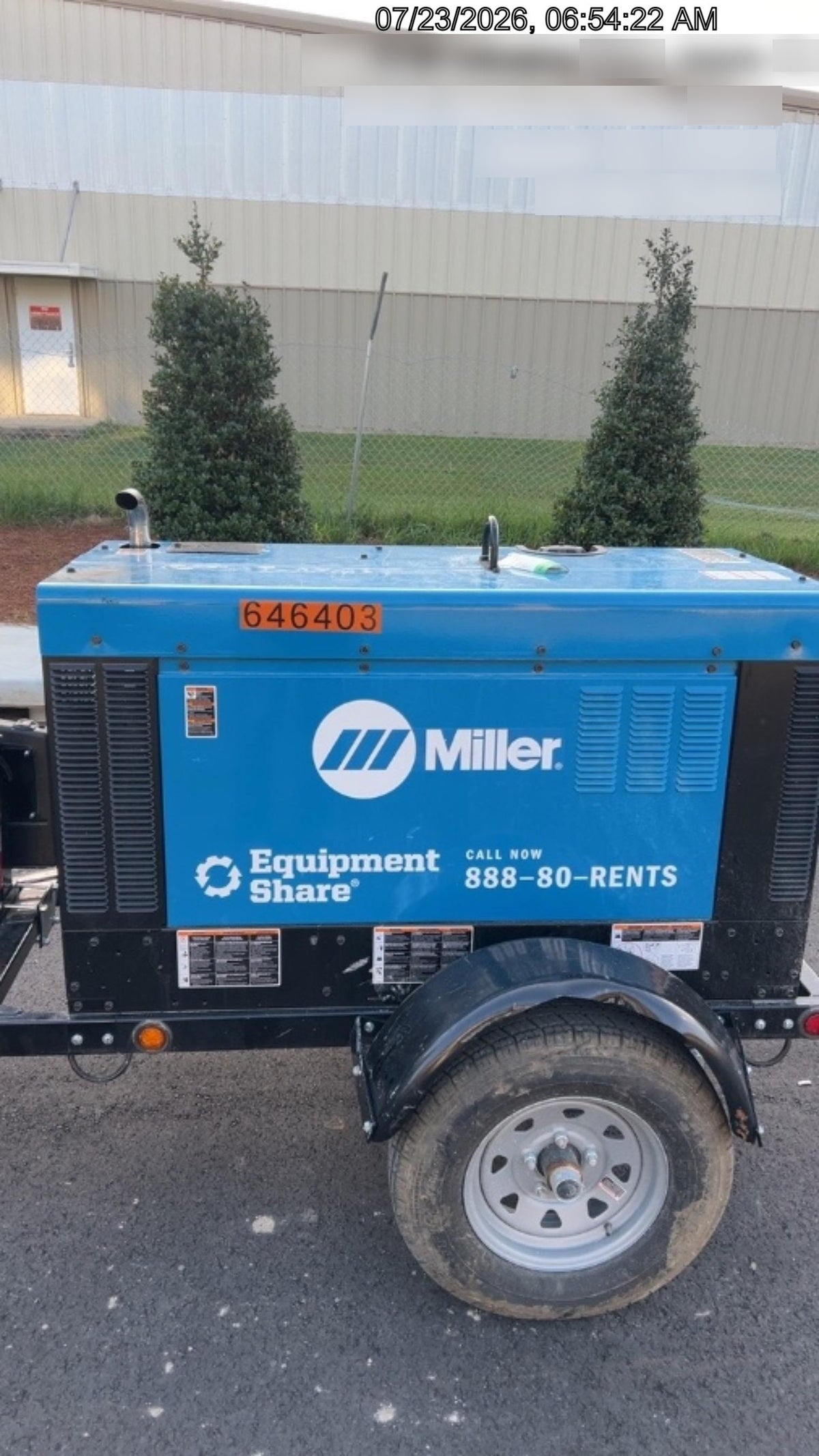 2026 MILLER ELECTRIC BIG BLUE 400
