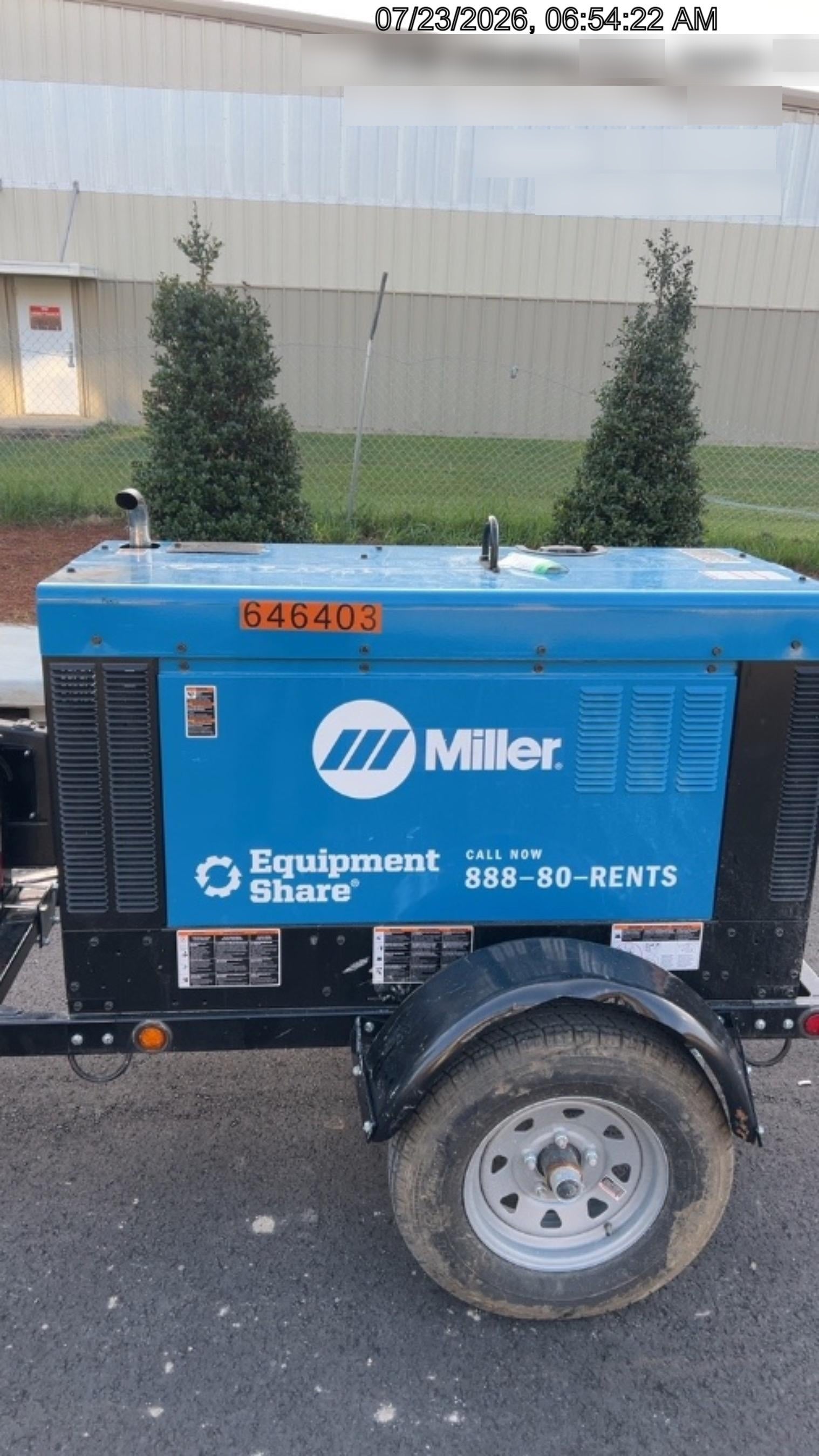2026 MILLER ELECTRIC BIG BLUE 400