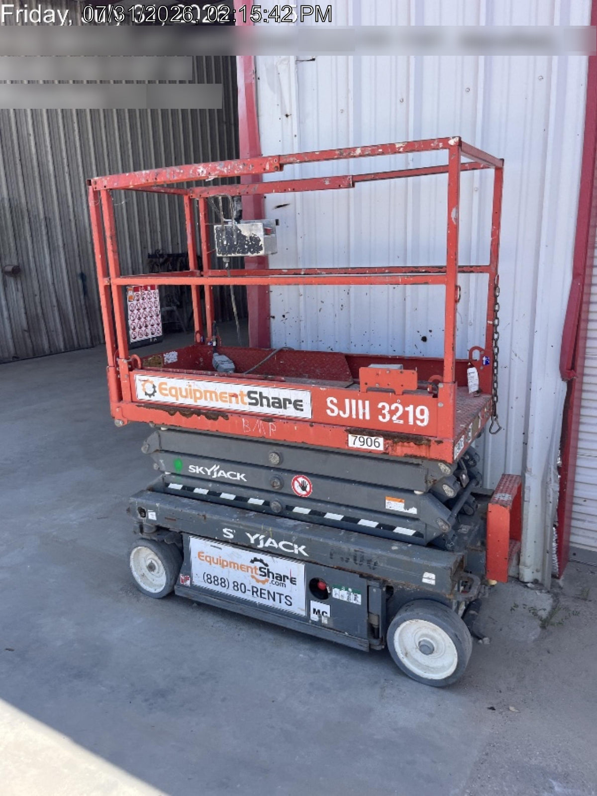 2018 SKYJACK SJIII-3219