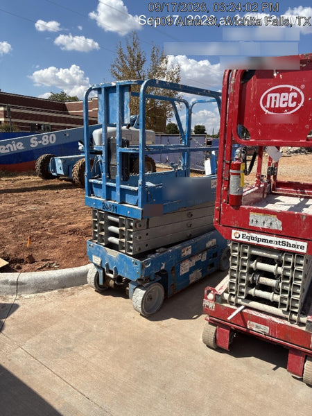2019 Genie GS-1930 Genie GS-1930 Scissor Lift w/Standard Options
