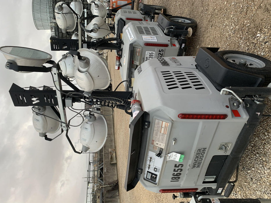 2018 Wacker Neuson LTV6L-MH Wacker Neuson LTV6L Mobile Light Tower w/Fuel Level Sensor Installed