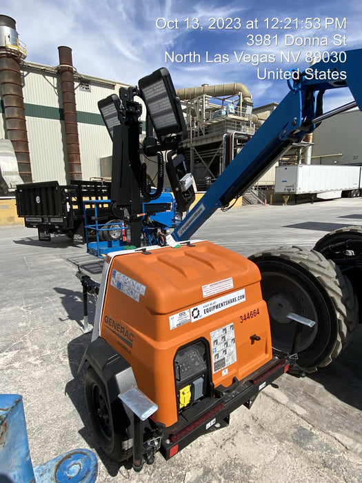 2023 Generac MLT2 Diesel, Flex Switch 120V Input, Powerzone Controller, (4) 320W LED Lights, 4kW Generator, 39.9 Gal Fuel Tank, 2" Ball, T3