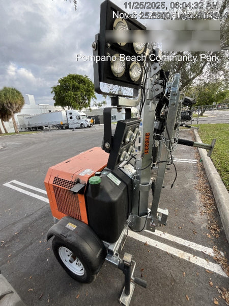 2023 Wanco WLTT-4MM4K Diesel, Deep Sea Controller, Shore Power Plug, Auto Start, (4) 350W LED Floodlights, 4kW Generator, 60 Gal Fuel Tank, 2" Ball, T3