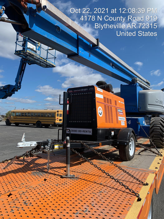 2021 Lincoln Electric Vantage 549X Ready Pak 3, ORANGE (includes trailer, cable rack, fender light kit)