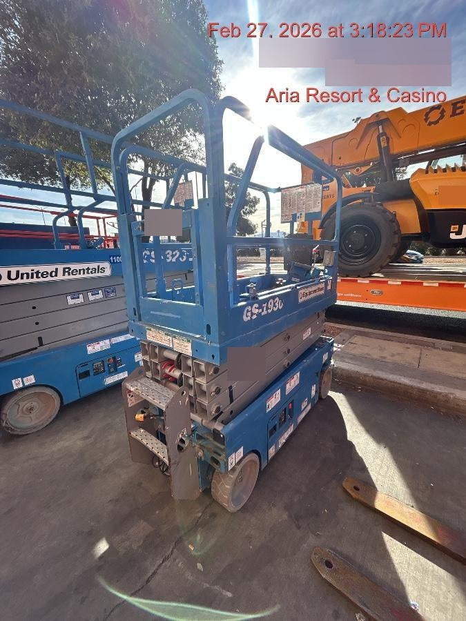 2019 Genie GS-1930 Half Height Swing Gate, 800W Inverter