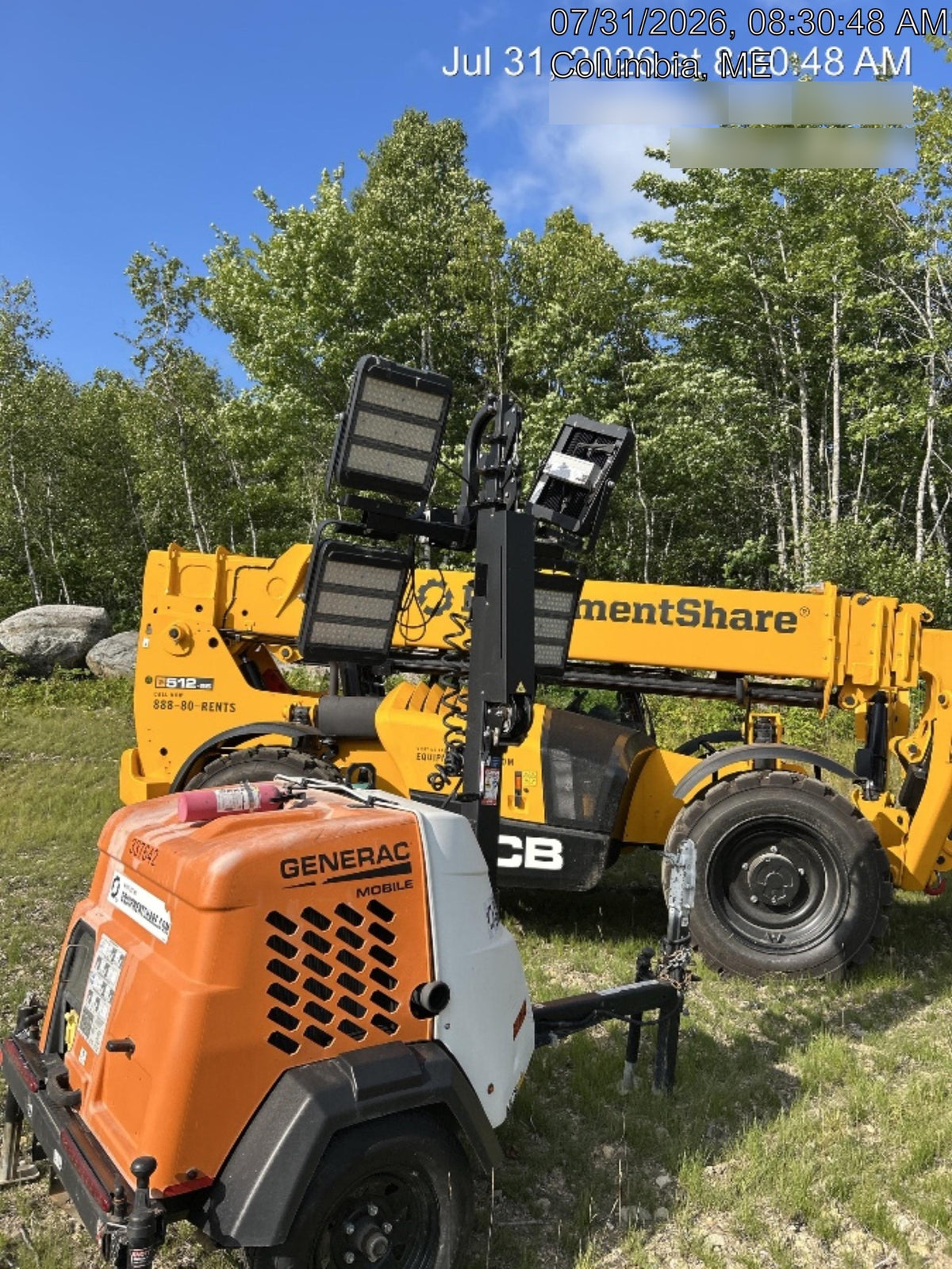 2023 Generac MLT2 Diesel, Flex Switch 120V Input, Powerzone Controller, (4) 320W LED Lights, 4kW Generator, 39.9 Gal Fuel Tank, 2" Ball, T3