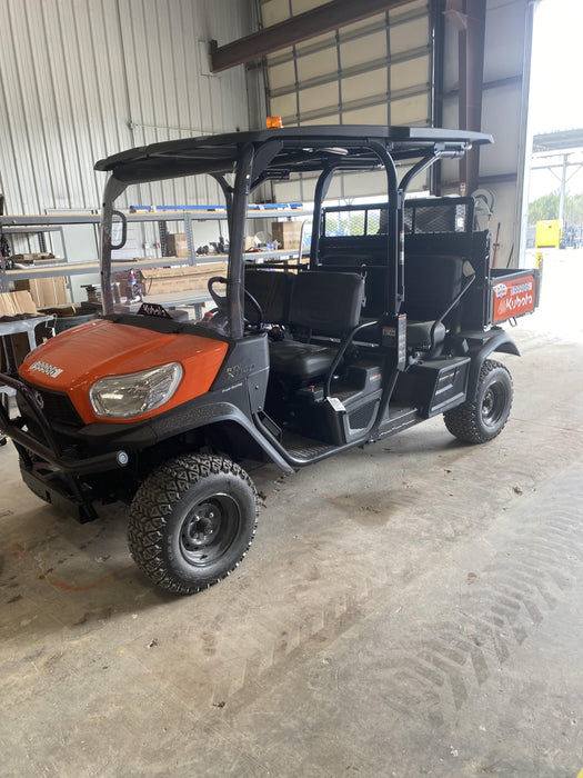 2022 Kubota RTV-X1140W-H Plastic Canopy, Windshield Acrylic Clear, LED Strobe Light, Wire Harness Kit, Back up Alarm