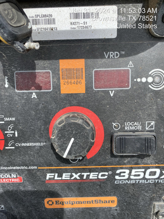 2022 LINCOLN ELECTRIC FLEXTEC 350X