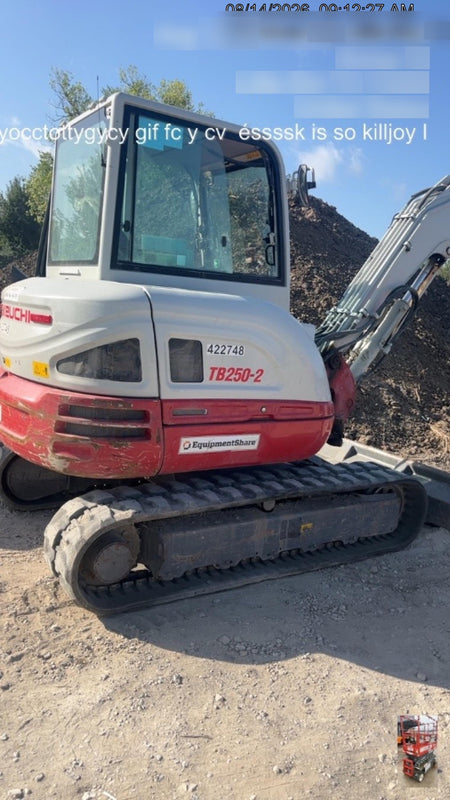 2024 TAKEUCHI TB250-2CR