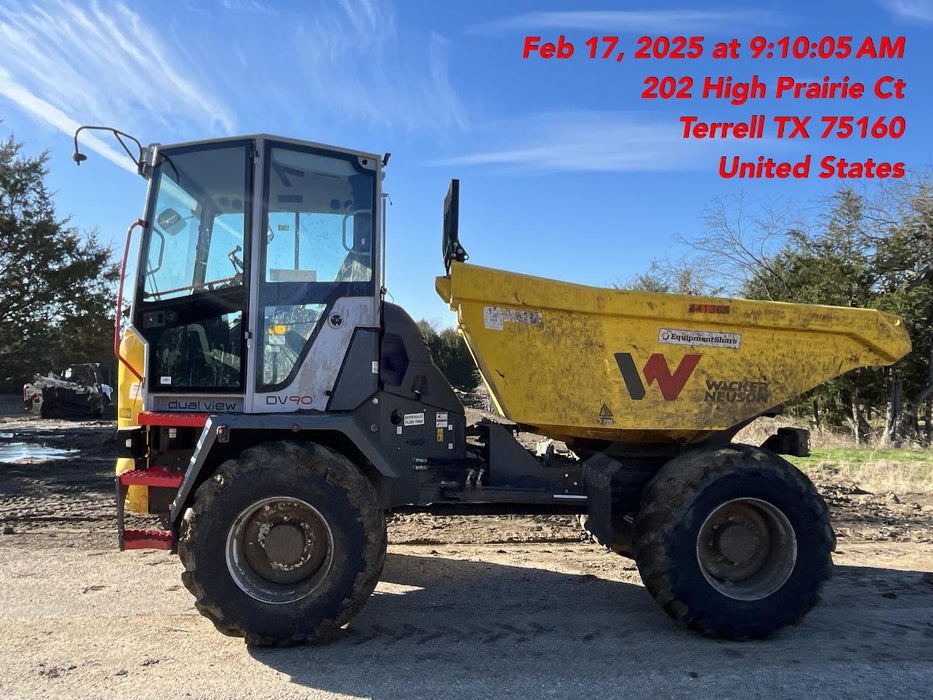 2024 WACKER NEUSON DV900 Cab