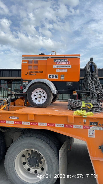 2022 Lincoln Electric LE400 Kubota V1505, Trlr, Cable Rack, Light Kit, ES Decals, T3