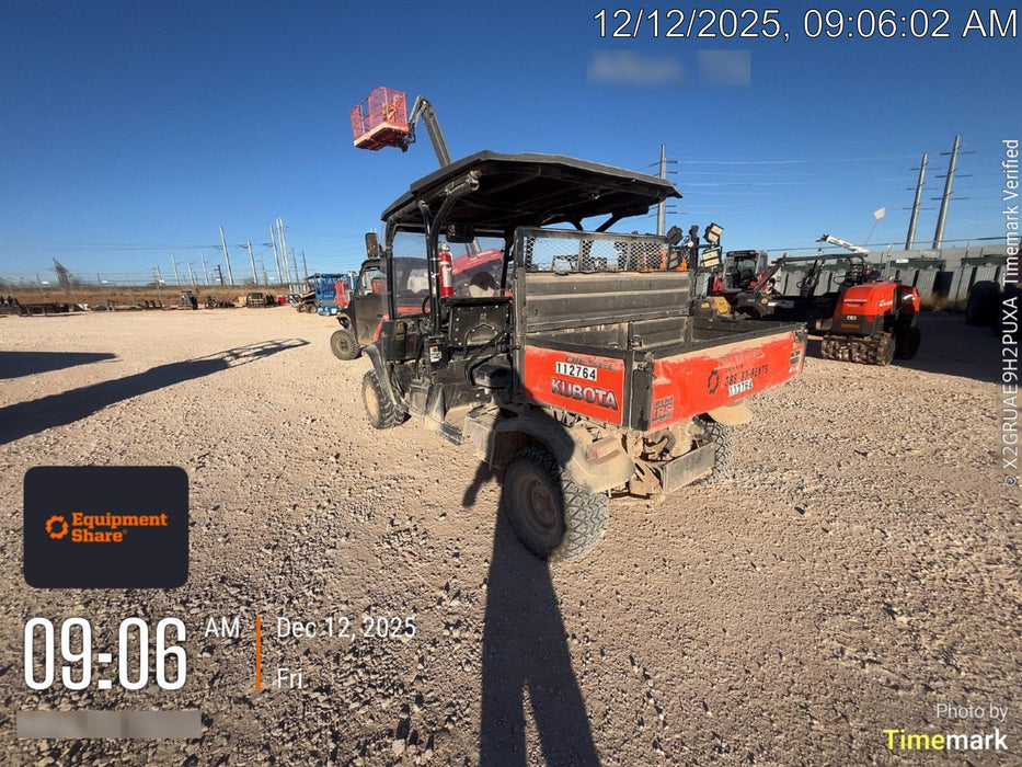 2020 Kubota RTV-X1140 4 Seat UTV, 4WD, Canopy, Standard Rental Spec