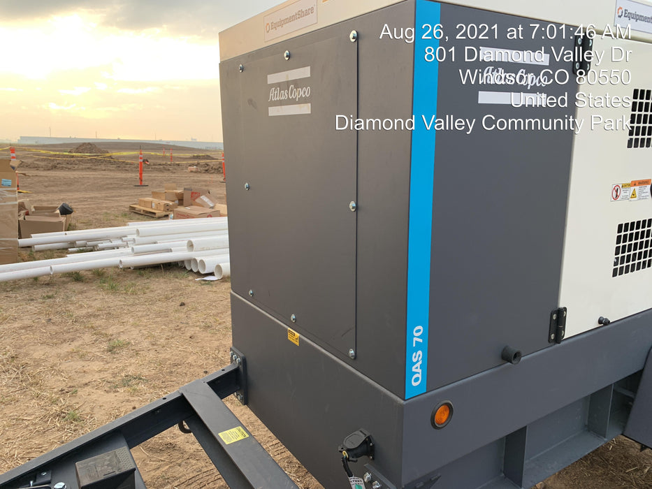 2021 ATLAS COPCO QAS 70