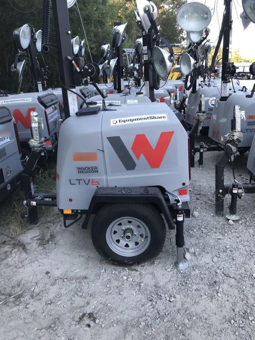 2019 Wacker Neuson LTV6L-MH Wacker Neuson LTV6L Mobile Light Tower w/Fuel Level Sensor Installed