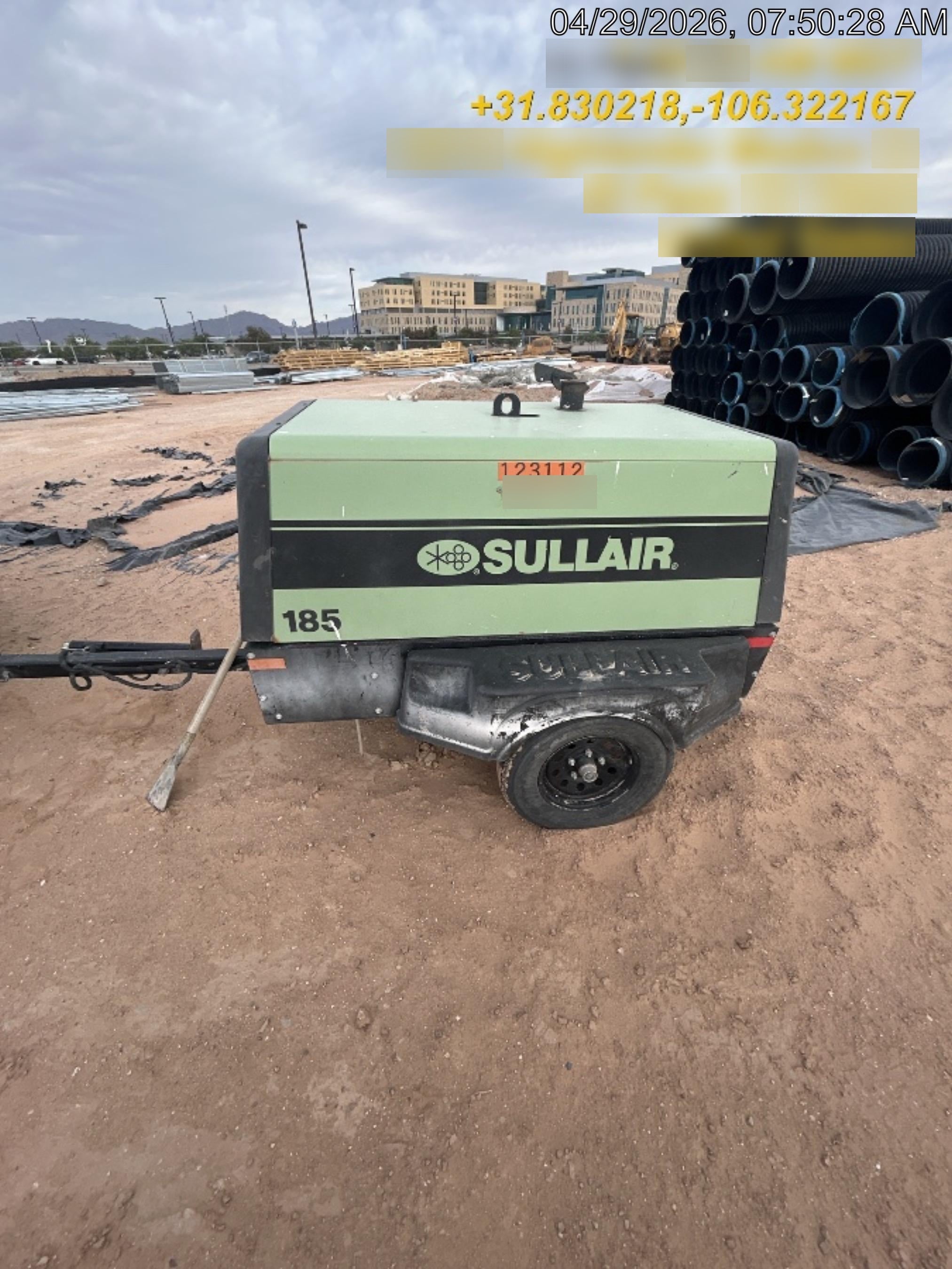 2020 SULLAIR 185-DPQ