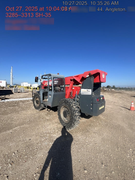 2018 Manitou MTA8044 MTA 8044 - 74 HP T4, Canopy, Worklights/Strobe, Beacon, 66" Carriage, 48" Forks, Solid Tires, Lift Hook, Aux Hydraulics
