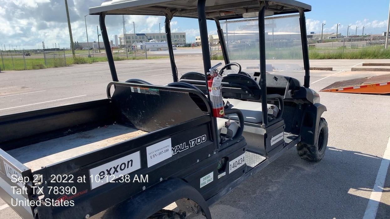 2021 Club Car CA1700D Canopy, Diesel, 4 Passenger