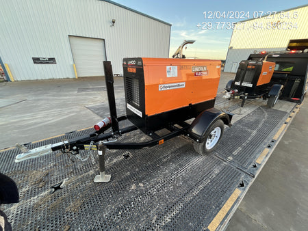 2022 Lincoln Electric LE400 Kubota V1505, Trlr, Cable Rack, Light Kit, ES Decals, T3