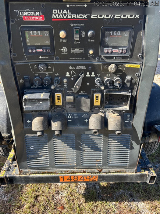 2021 Lincoln Electric Dual Maverick 200/200X Ready Pak 3 (includes trailer, cable rack, fender light kit)