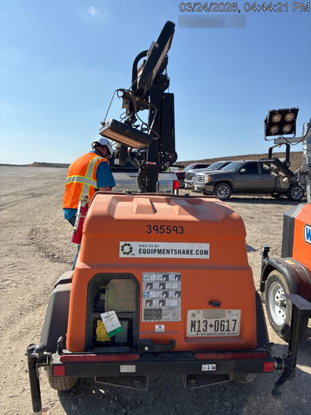2024 Generac MLT2 Diesel, Flex Switch 120V Input, Powerzone Controller, 
(4) 320W LED Lights, 4kW Generator, 39.9 Gal Fuel Tank, 2" Ball, T3